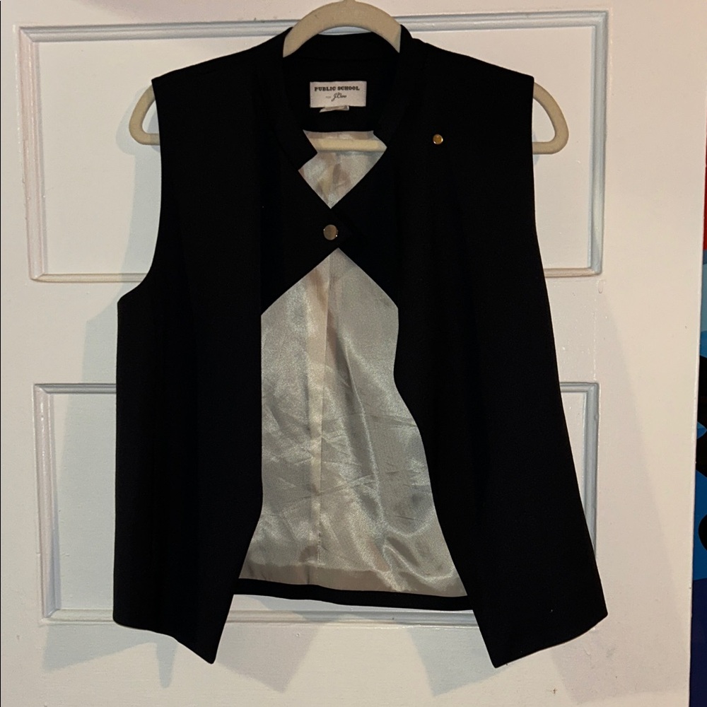 J. Crew Navy Sleeveless Vest